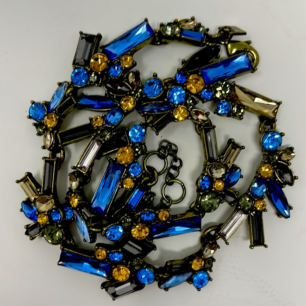 JCrew Rhinestone Necklace Vintage